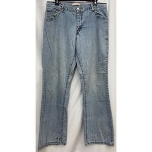 Levi's‎ 550 Relaxed Bootcut Jeans Women's 10M Vintage Y2K Heavy Grunge Stained